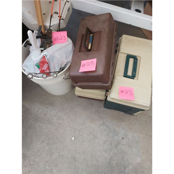 Fishing Rods - Tackle Boxes - Lures