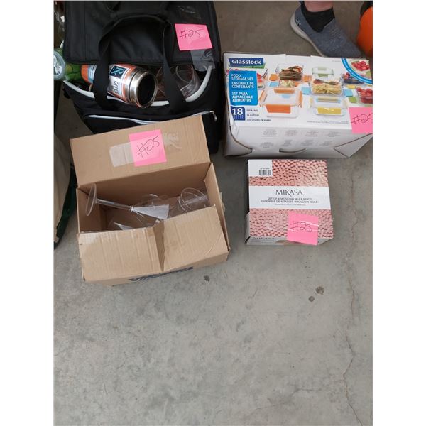 Moscow Mule Mugs x4 - Glasslock Food Storage - Assorted Mugs & Cups