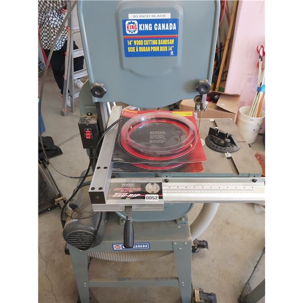 14" Wood Cutting Bandsaw King Canada