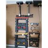 Image 1 : Saw Horses x4 - Rolling Lumber Stand x4 - Black & Decker Workmate
