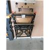 Image 3 : Saw Horses x4 - Rolling Lumber Stand x4 - Black & Decker Workmate