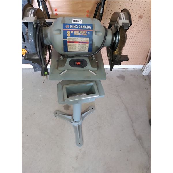 8" King Canada Bench Grinder