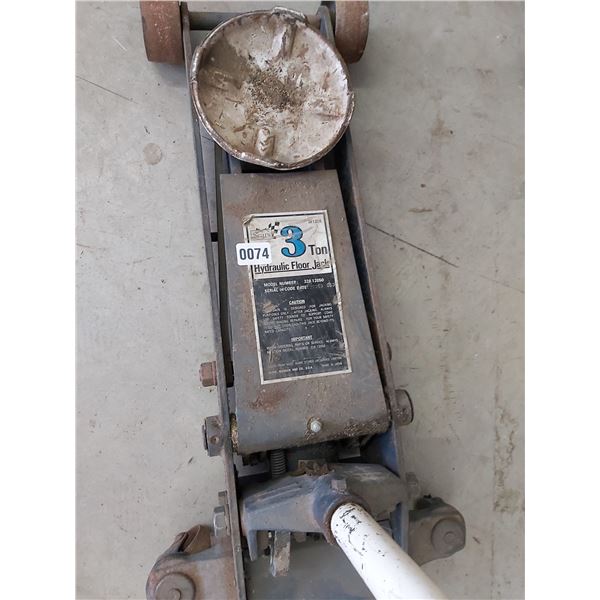 Sears 3 Ton Hydraulic Floor Jack