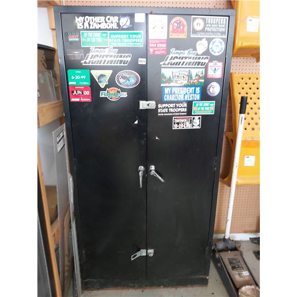 Locking Cabinet 72"H x 36"W x 18"D