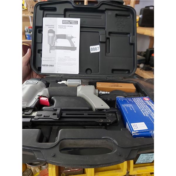 Porter Cable Narrow Crown Stapler