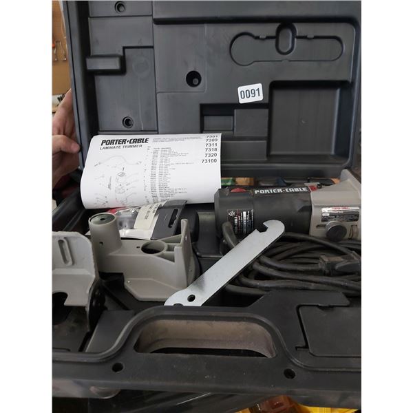 Porter Cable Laminate Trimmer Kit