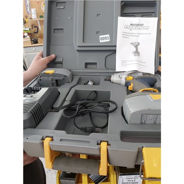 Mastercraft Cordless Impact Drive