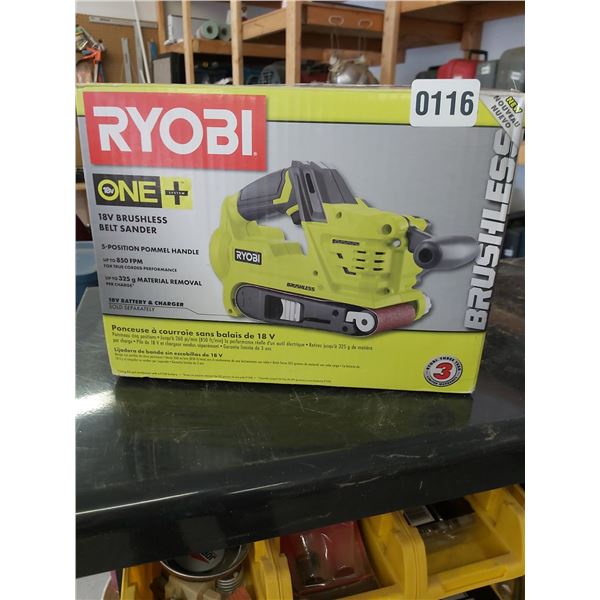 Ryobi 18V Brushless Belt Sander