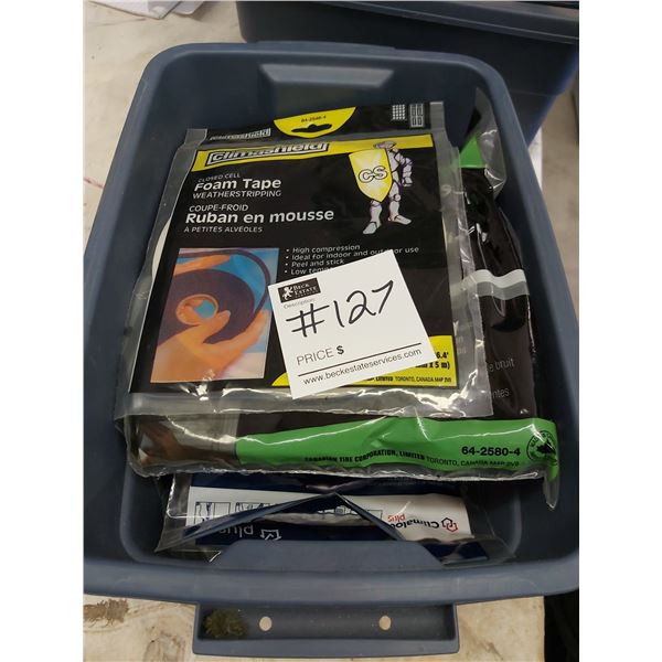 Assorted Weather Stripping