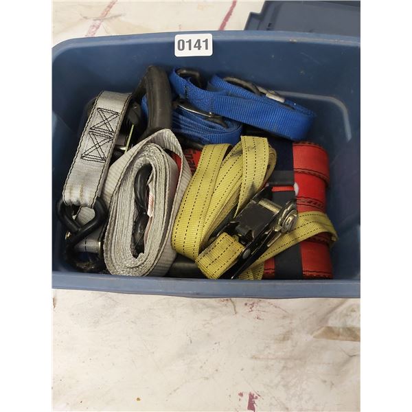 Assorted Ratchet Straps & Bungee Cords