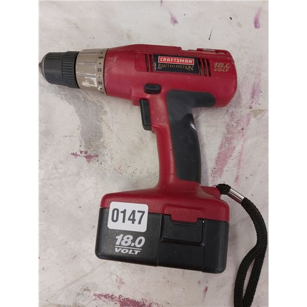 Craftsman Cordless Drill - Driver 18V