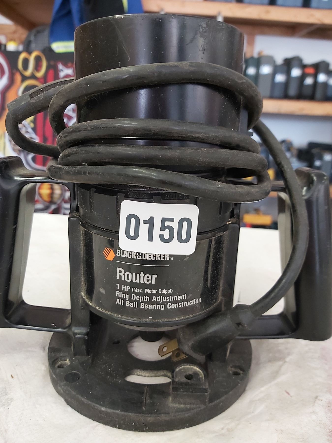 Blackner Router Black & Decker Router - Beck Auctions Inc.