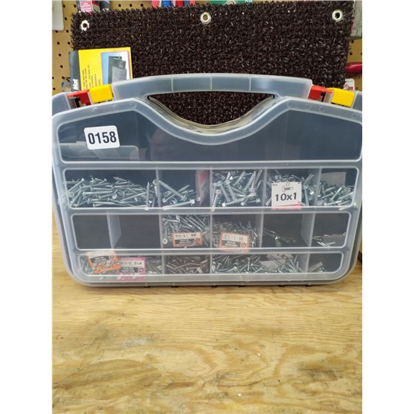 Screws with Double Sided Carrying Case