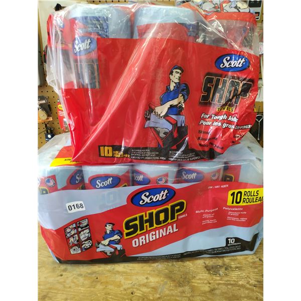 14 Rolls of Scott Shop Towels