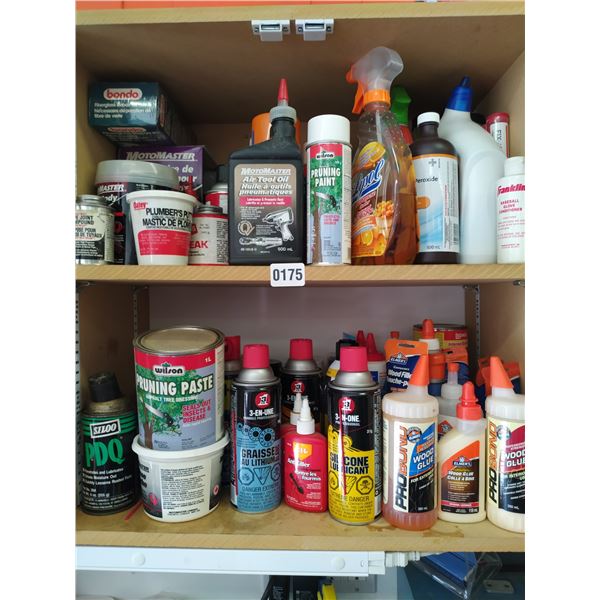 Various Shop Paste/Lube/Oil/Glue/Putty etc…