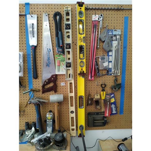 Miscellaneous Wall Of Tools & Accessories