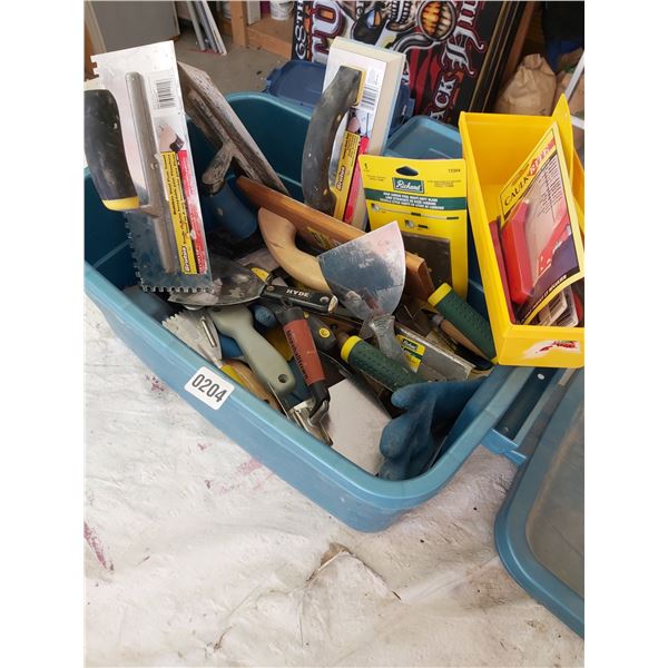 Assorted Floats - Cement Edgers - Trowels