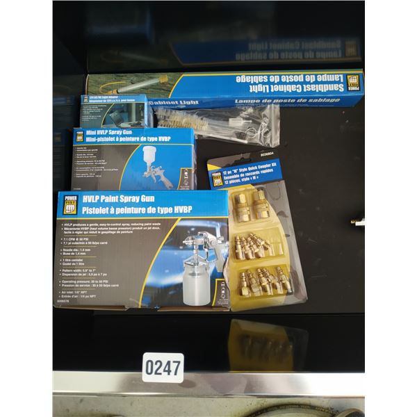 Grip 5 pc Spray Gun Kit