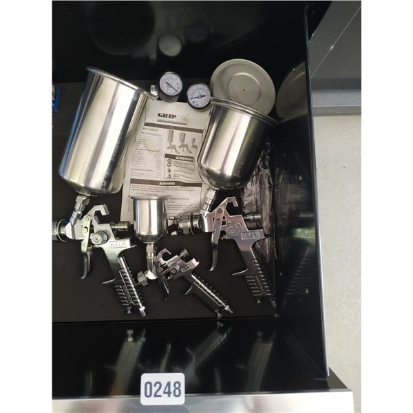 HVLP Paint Spray Gun/Mini/12V AC-DC Light Adapter