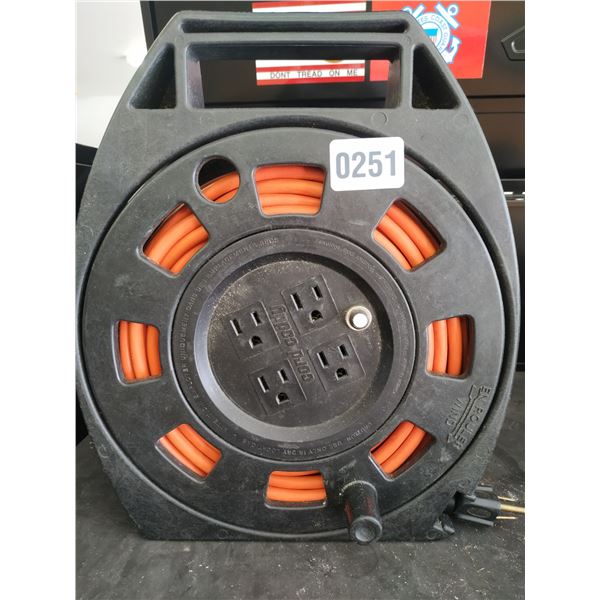 Industrial Retracting Extension Cord