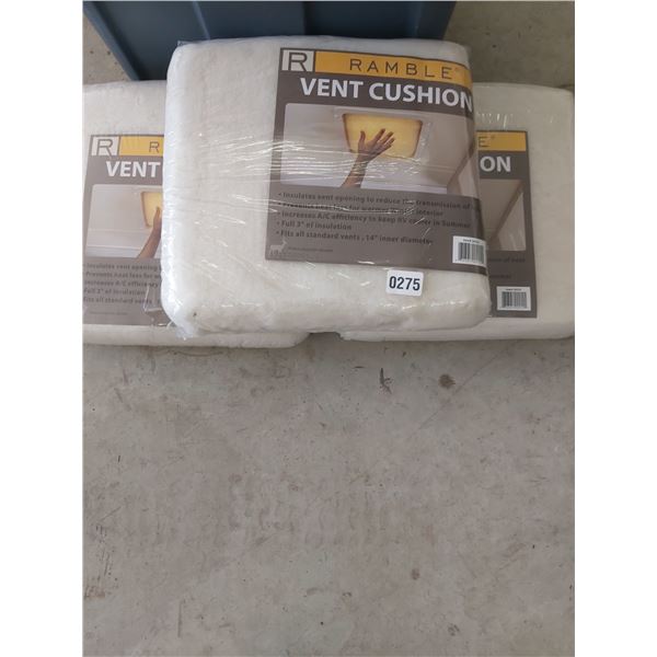 3 vent cushions asst rubber foam car/truck antenna