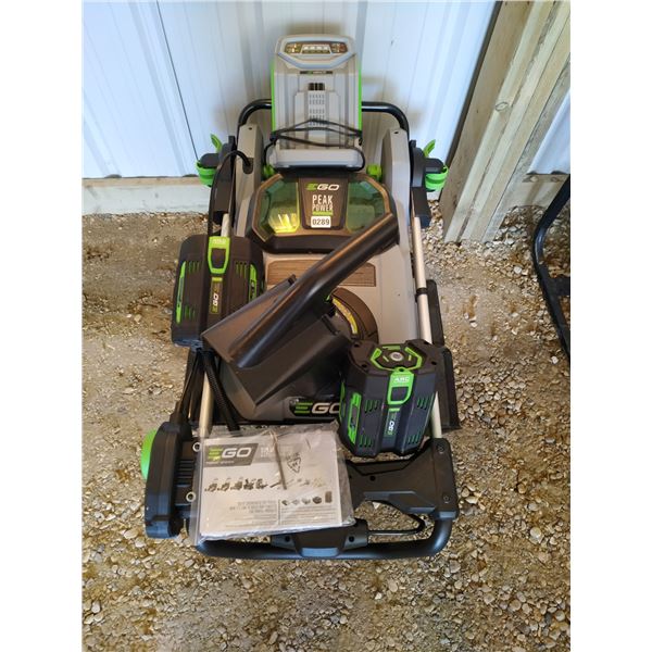 EGO Peak Power Technology Snow Blower