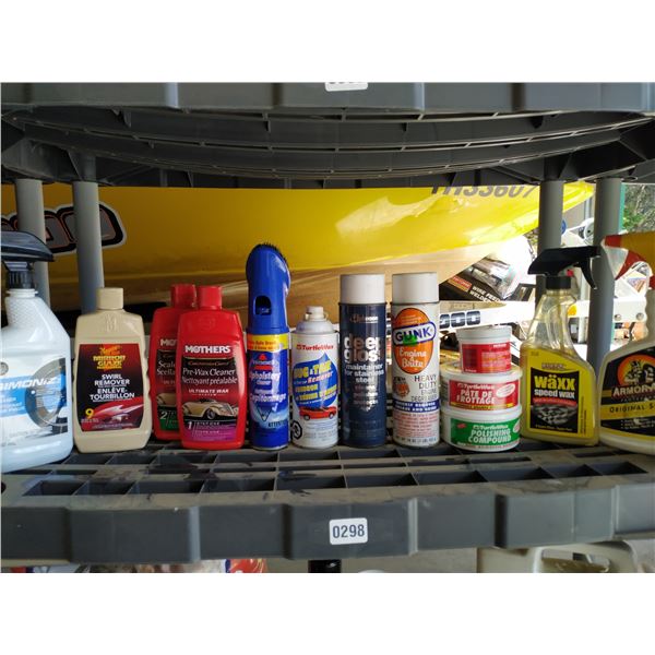 Automotive wax/polish/cleaner