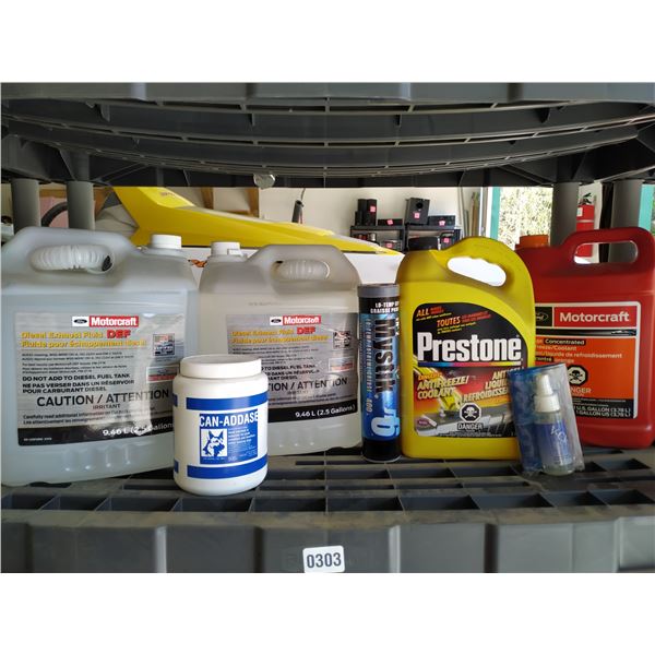 DEF - Mystik - Prestone - Motorcraft