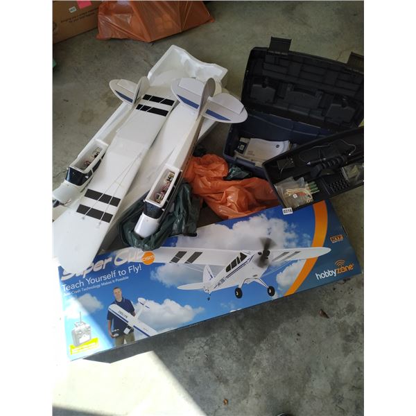 Super cub RTF hobby zone anticrash tech