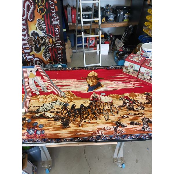 Western Style Tapestry - Tins - Suspenders