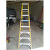 Image 1 : Werner Electro Master non-conductive fiberglass ladder 8ft model# 7208