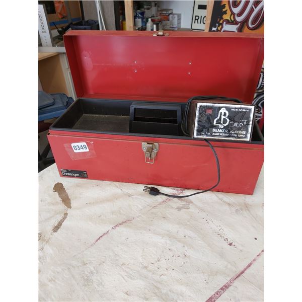 The Challenger Red Toolbox - Belmoor Power Supply