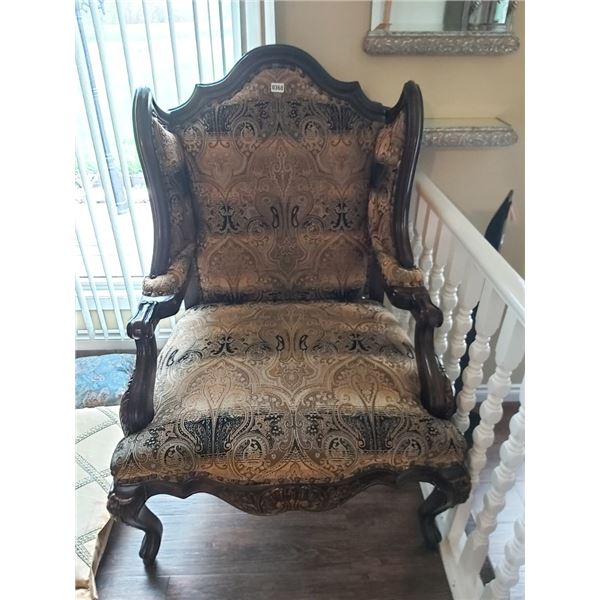 Artisan Antique Chair & 5 Pillows