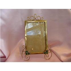 Art Nouveau Picture Frame with Shamrocks #1732724