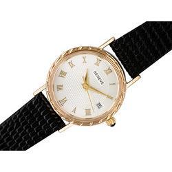 14kt RG Gents Onyx Gold Wristwatch #1732826