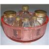 Doris Dorie Pink Art Deco Glass Dresser Set #1732963