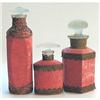 Silk & Satin Glass Perfume Bottle Set #1733091