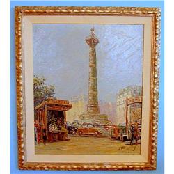 Oil Painting on Board by H. Pierrel #1733173