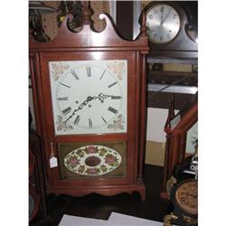 Maple columned Colonial case, shelf clock #1733205