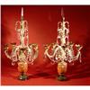 Pair of 19th Century Crystal Girandole #1733227