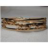 Rare Estate 14K YG Yellow Gold Panther Bracelet#1733283