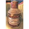 Old Copper & Brass Ships Anchor Lamp #1733331
