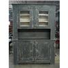ANTIQUE KITCHEN CUPBOARD WALL JELLY PIE CABINET#1733533