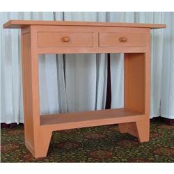 ANTIQUE SHABBY COTTAGE PAINTED CONSOLE TABLE #1733534