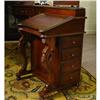 VICTORIAN DAVENPORT DESK JEWERLY CHEST CABINET #1733597