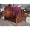 ORNATE ANTIQUE VICTORIAN ESTATE QUEEN BED #1733651