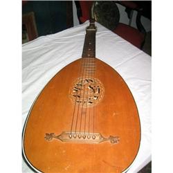 Tirolian Guitar Austria 1870-1890 #1733692