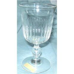 18th Century Georgian Flint Glass Goblet #1747583