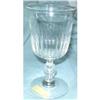 Image 1 : 18th Century Georgian Flint Glass Goblet #1747583