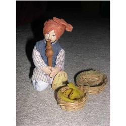 India cloth snake charmer with snake and basket#1754814